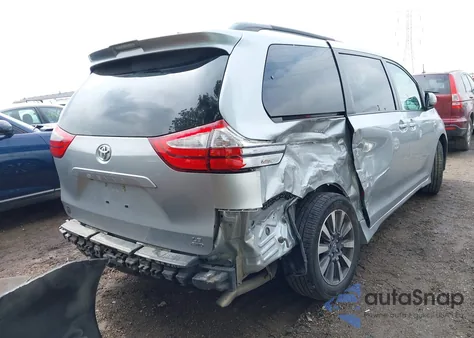 2019 Toyota Sienna Le 7 Passenger из США, поврежденный, VIN 5TDJZ3DC1KS223793